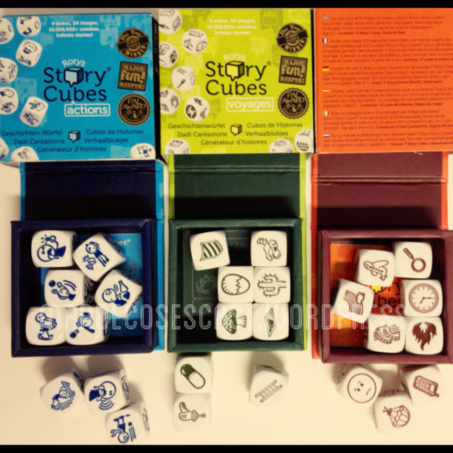 Cajas de Story Cubes