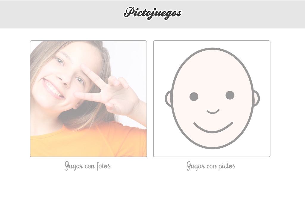 Pictojuegos: Emociones y Pictomemory